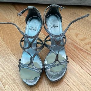 Sparkly Stuart weitzman shoes. Size 7.5